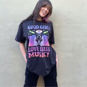 Little Savage Design Comfort Colors Black Tee with Graphic Design